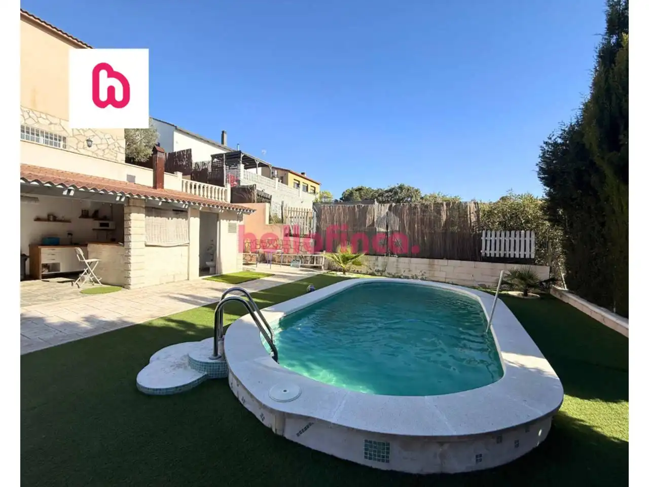 Piscina de Casa o chalet en venta en Masquefa con Aire acondicionado, Calefacción y Jardín privado