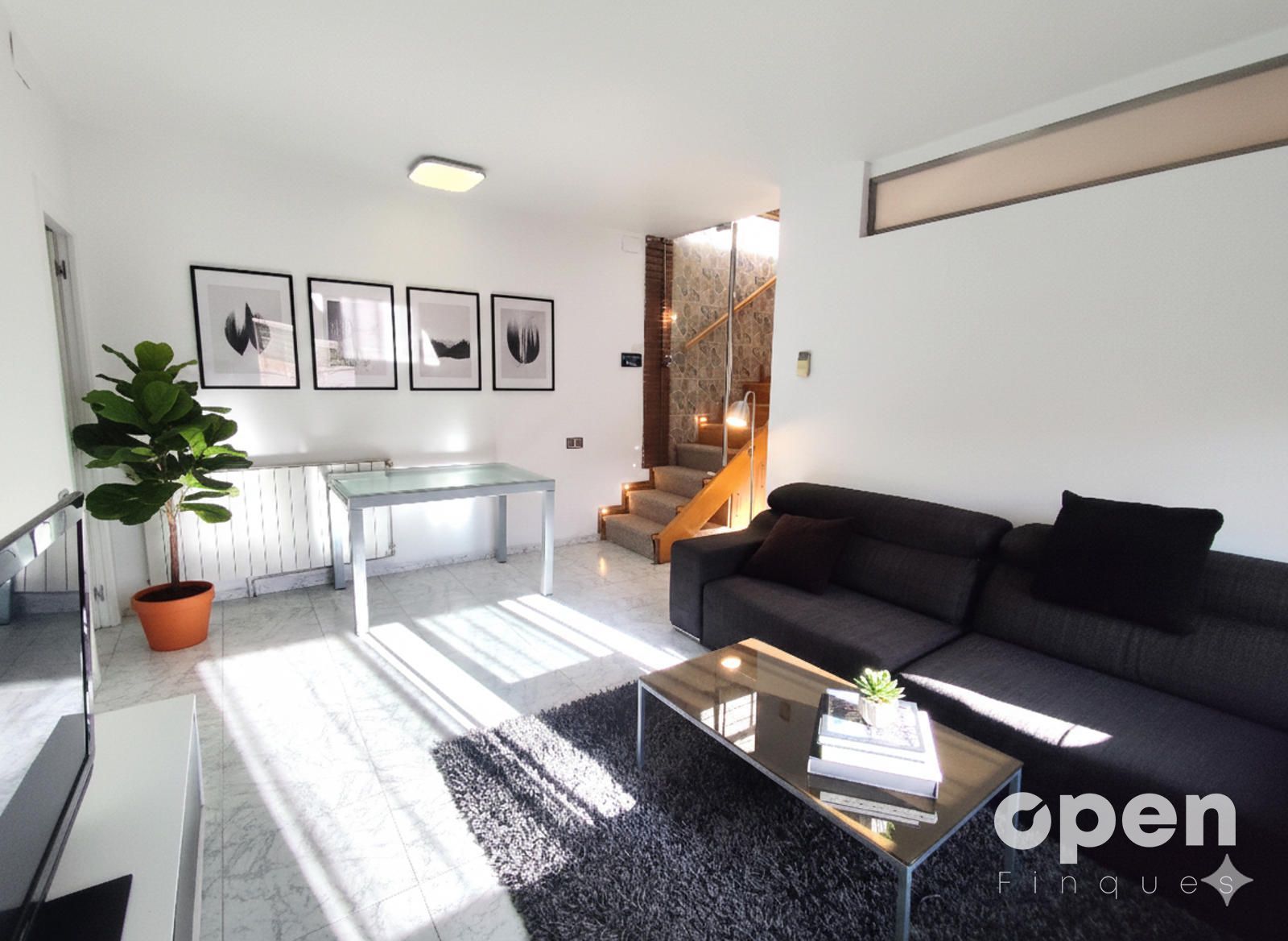 Living room of Duplex for sale in Terrassa  with Air Conditioner, Heating and Terrace