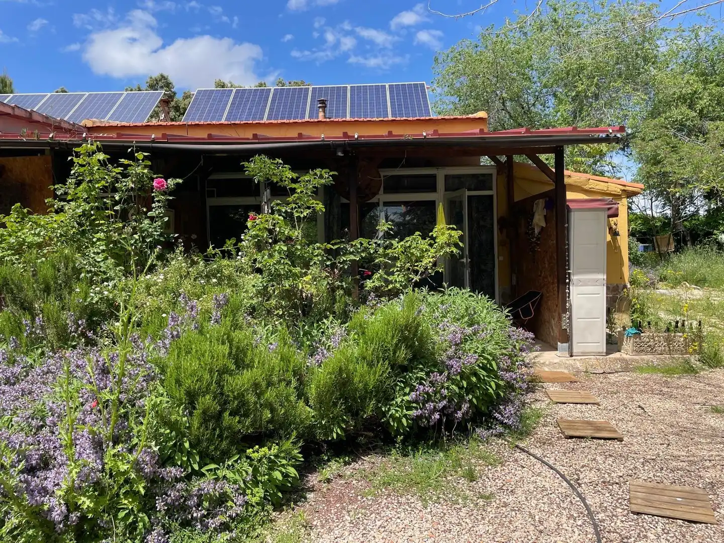 Vista exterior de Finca rústica en venda en Carrión de Calatrava amb Calefacció, Terrassa i Traster