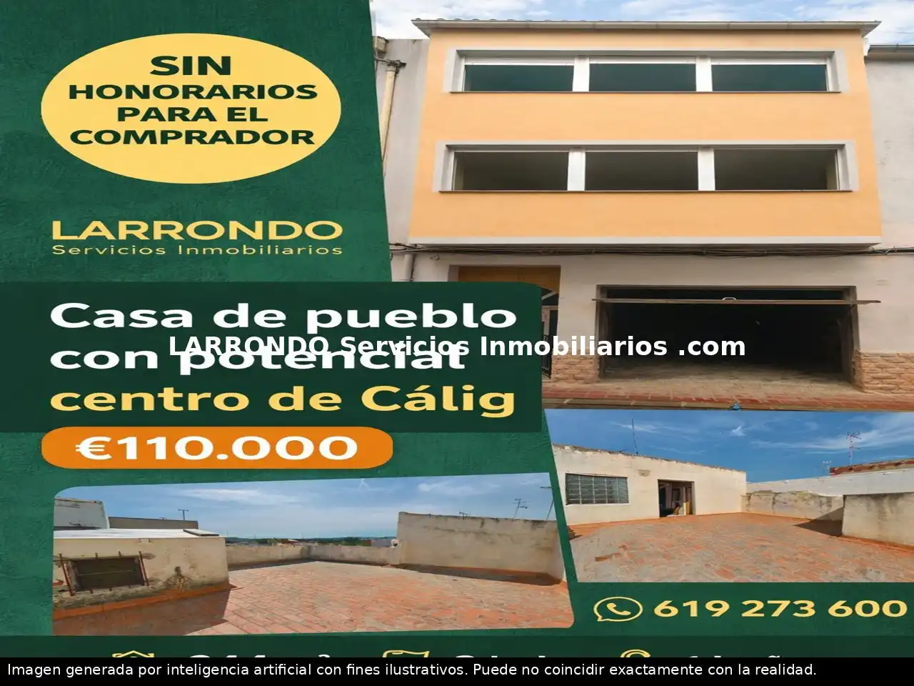 Vista exterior de Finca rústica en venta en Càlig con Alarma
