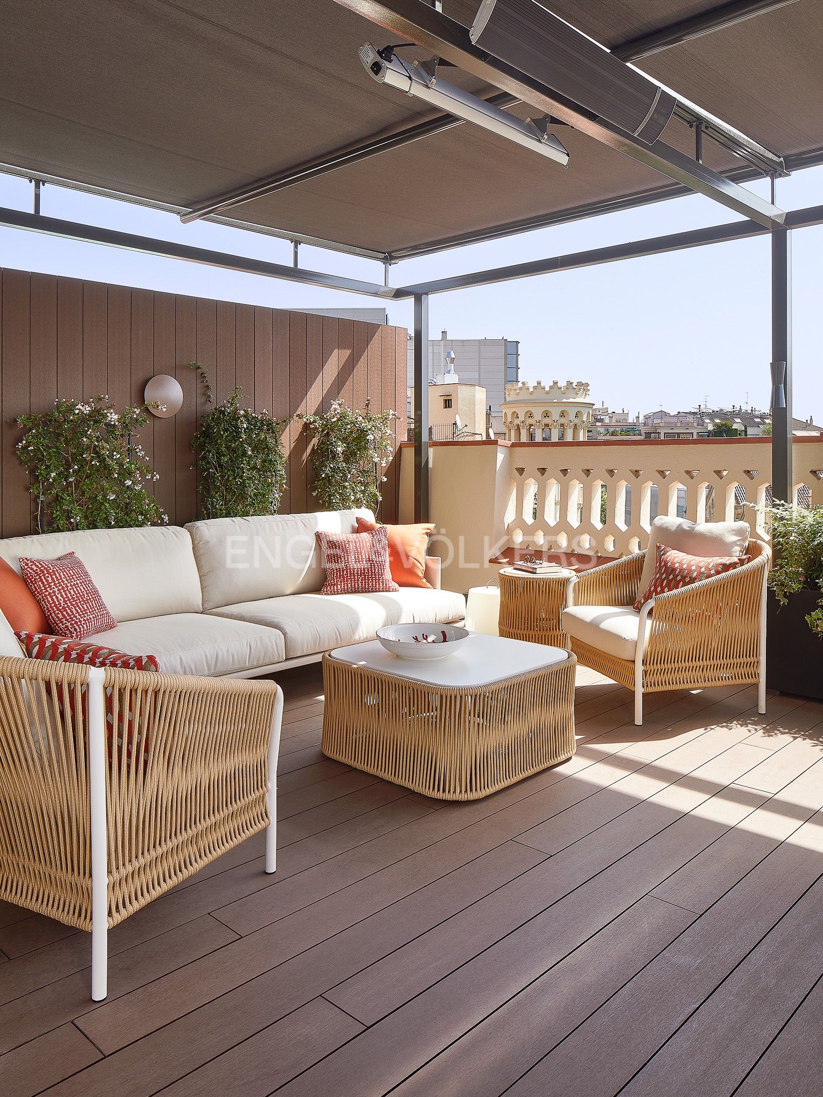 Terrassa de Àtic en venda en  Barcelona Capital amb Aire condicionat, Calefacció i Parquet