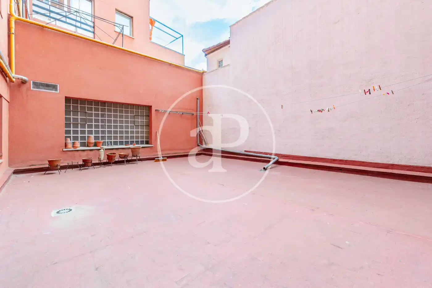 Terrace of Flat for sale in Madrid  with Heating, Terrace and Storage room