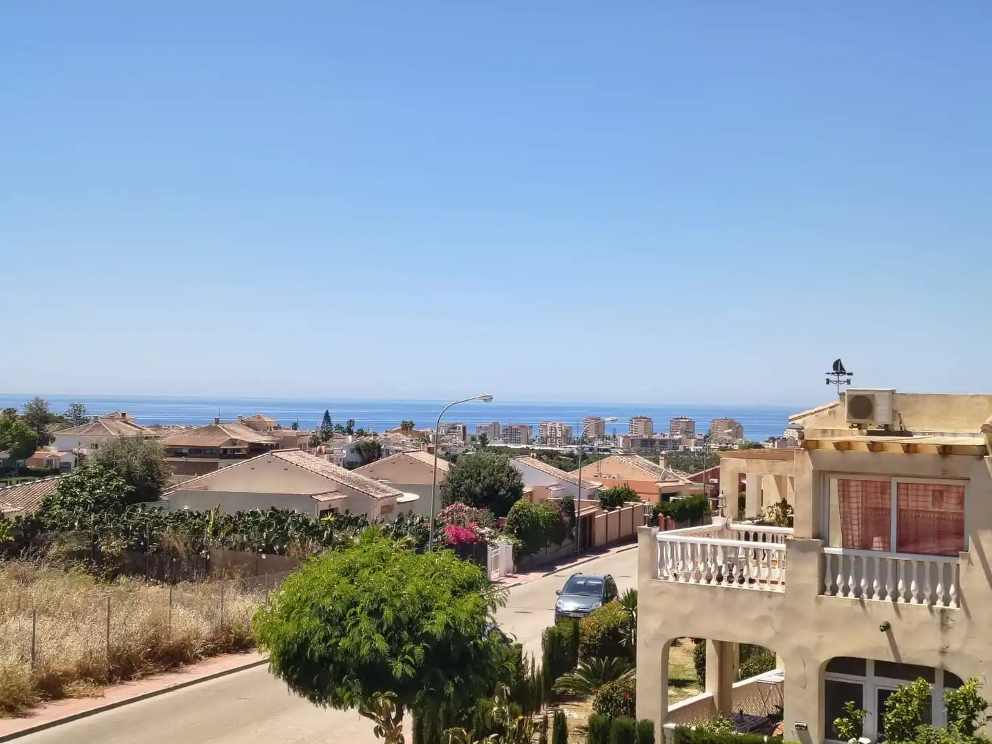 Exterior view of Flat for sale in Torrox  with Air Conditioner, Terrace and Swimming Pool