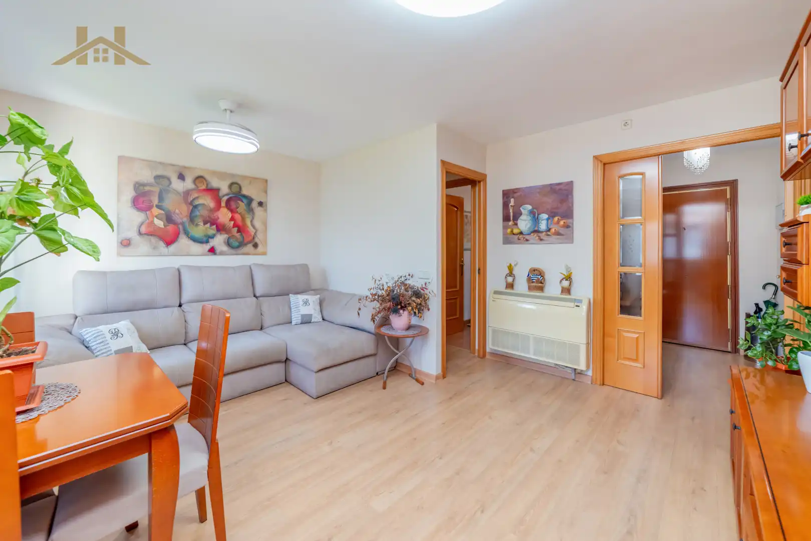 Sala de estar de Piso en venta en Alcorcón con Aire acondicionado, Calefacción y Terraza