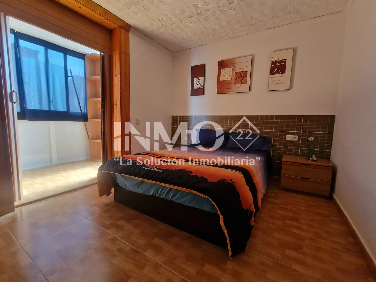 Schlafzimmer von Wohnungen zum Verkauf in Cambrils mit Klimaanlage, Privatgarten und Terrasse
