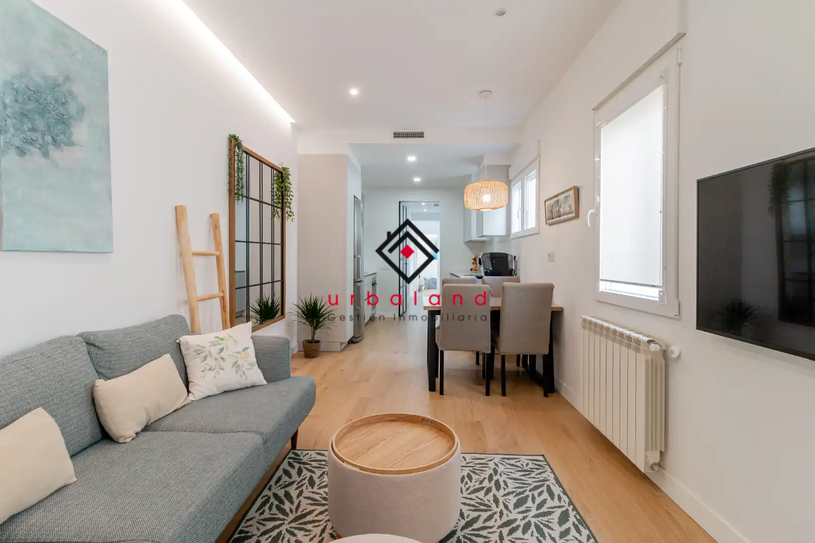 Sala de estar de Piso en venta en Madrid con Aire acondicionado, Calefacción y Parquet