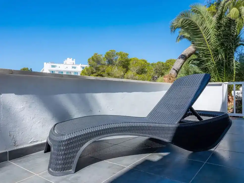 Terraza de Piso de alquiler en Santanyí con Aire acondicionado, Piscina y Amueblado
