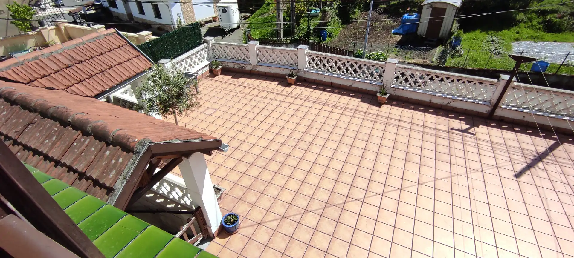 Terrassa de Casa o xalet en venda en Valle de Trápaga-Trapagaran amb Calefacció, Parquet i Terrassa