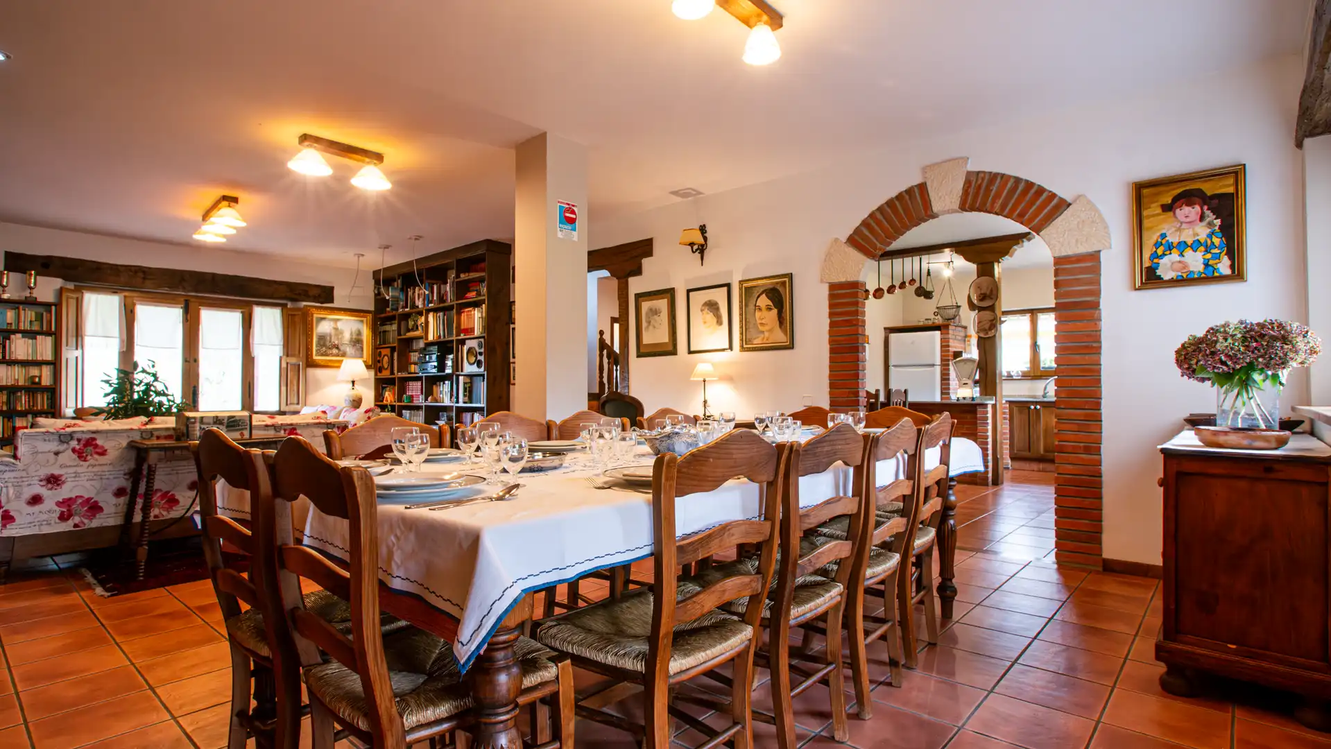 Comedor de Casa o chalet en venta en Villafufre con Jardín privado y Amueblado