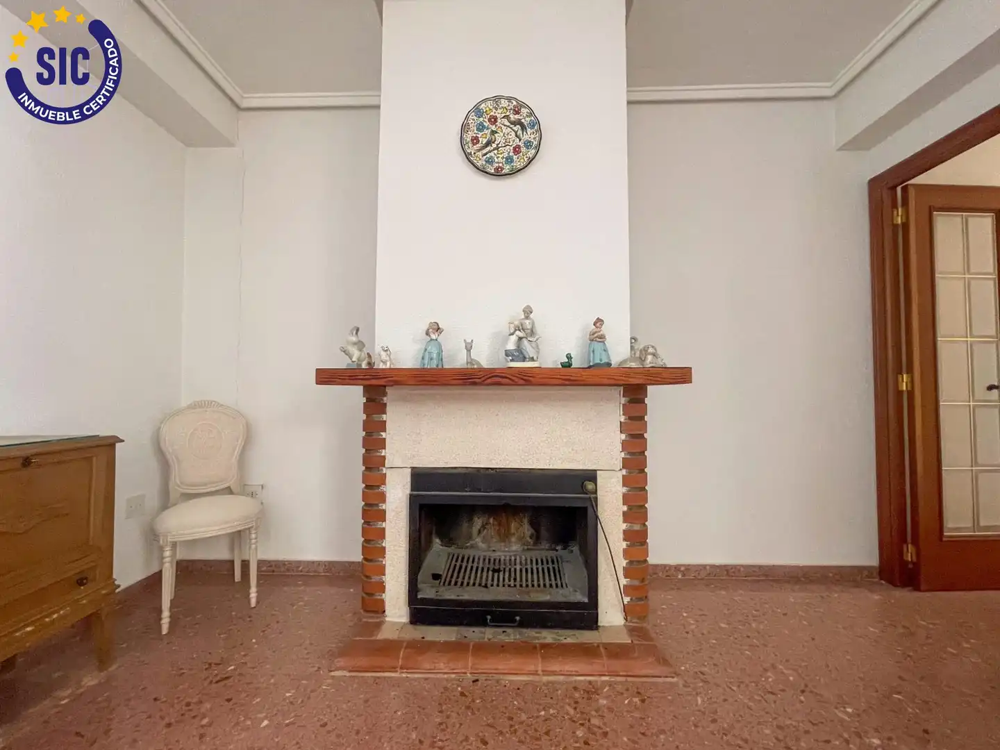 Sala de estar de Dúplex en venta en Chera con Calefacción, Jardín privado y Balcón