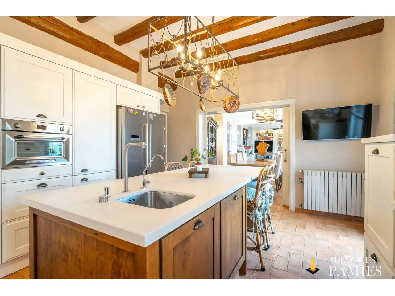 Cocina de Casa o chalet en venta en La Selva del Camp con Calefacción, Jardín privado y Terraza