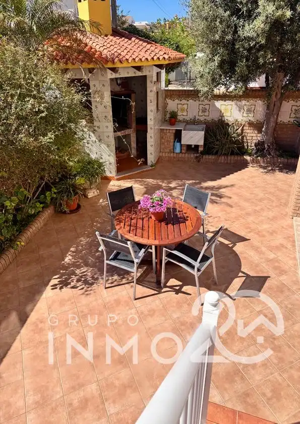 Terraza de Casa adosada en venta en Sueca con Aire acondicionado, Calefacción y Jardín privado