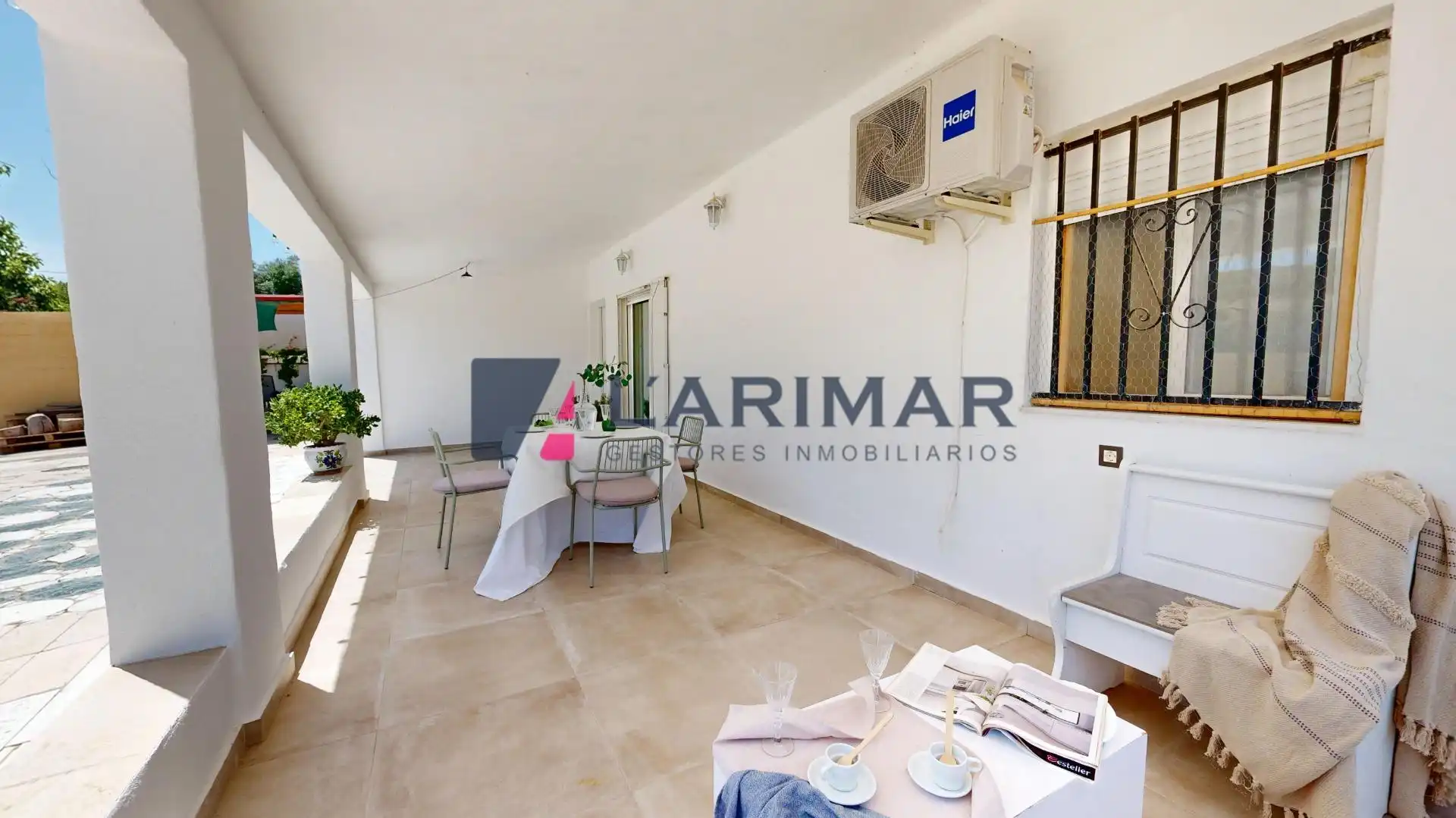 Terrassa de Casa o xalet en venda en Aspe amb Aire condicionat, Calefacció i Jardí privat
