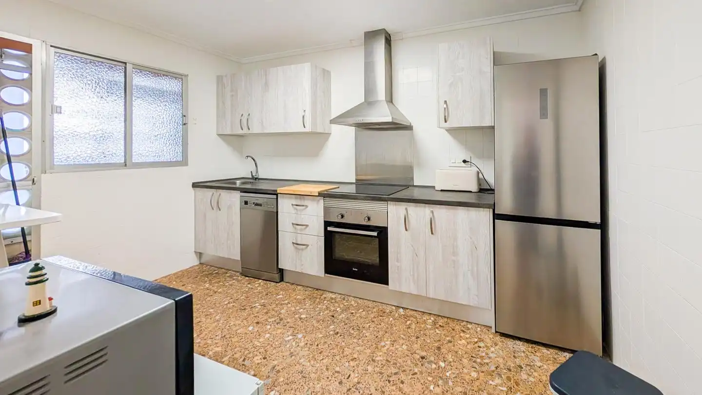 Cocina de Piso en venta en Santa Pola con Terraza, Trastero y Amueblado