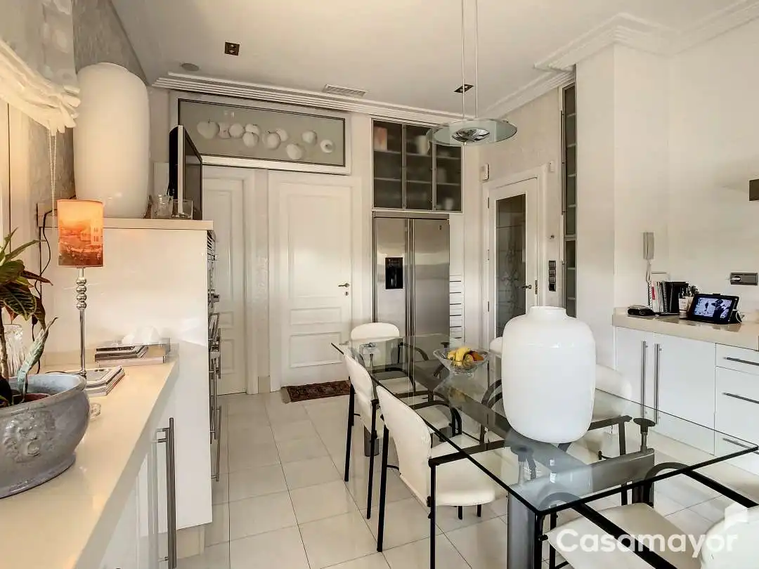 Cocina de Casa o chalet en venta en Mutxamel con Aire acondicionado, Calefacción y Jardín privado