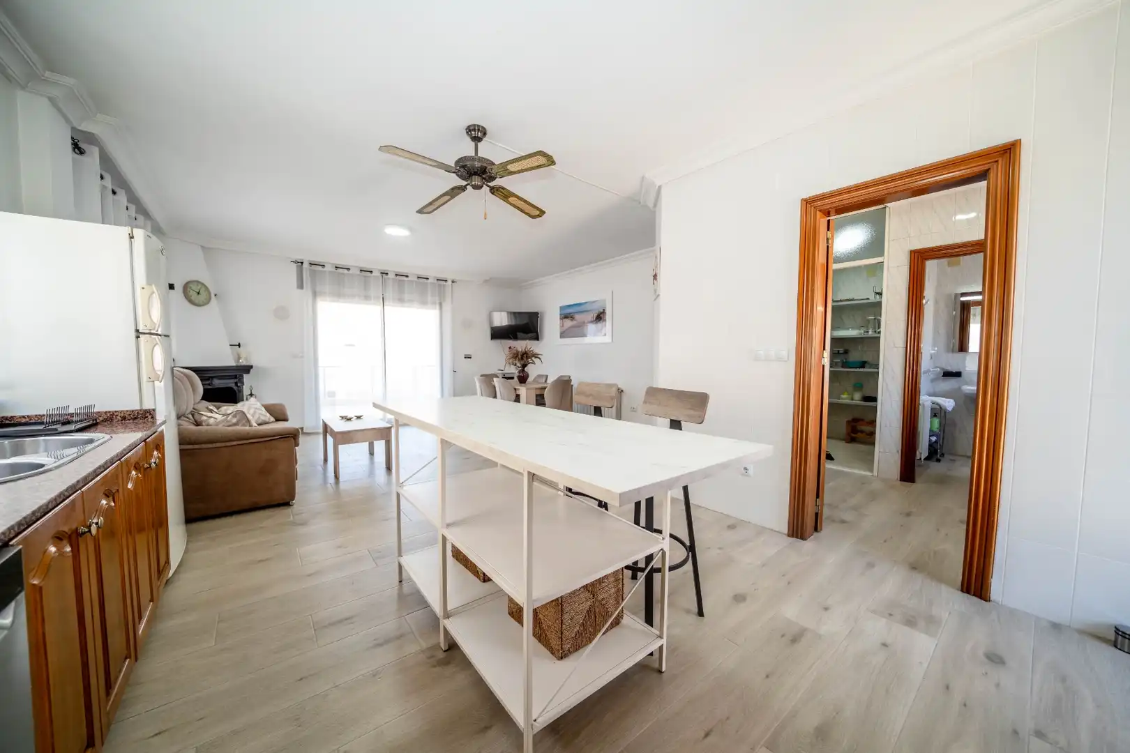 Kitchen of Apartments for rent in San Pedro del Pinatar  with Air Conditioner, Terrace and Furnished