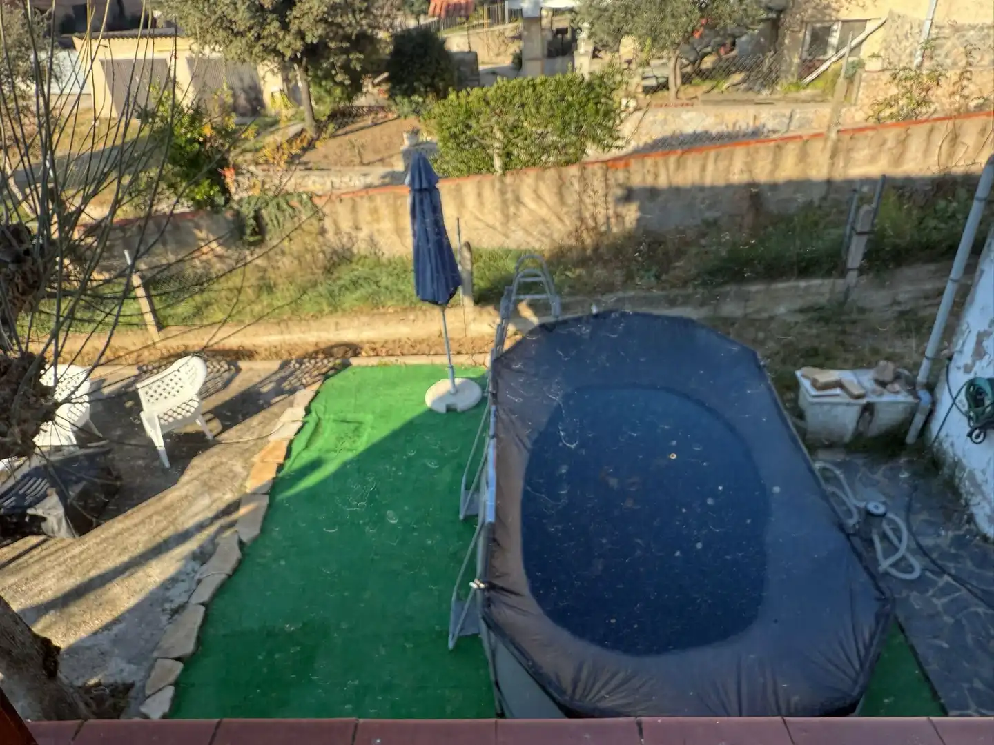 Piscina de Casa o xalet en venda en Riells i Viabrea amb Calefacció, Jardí privat i Terrassa