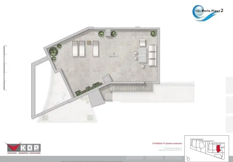 Apartamento en venta en Mazarrón con Aire acondicionado, Jardín privado y Terraza