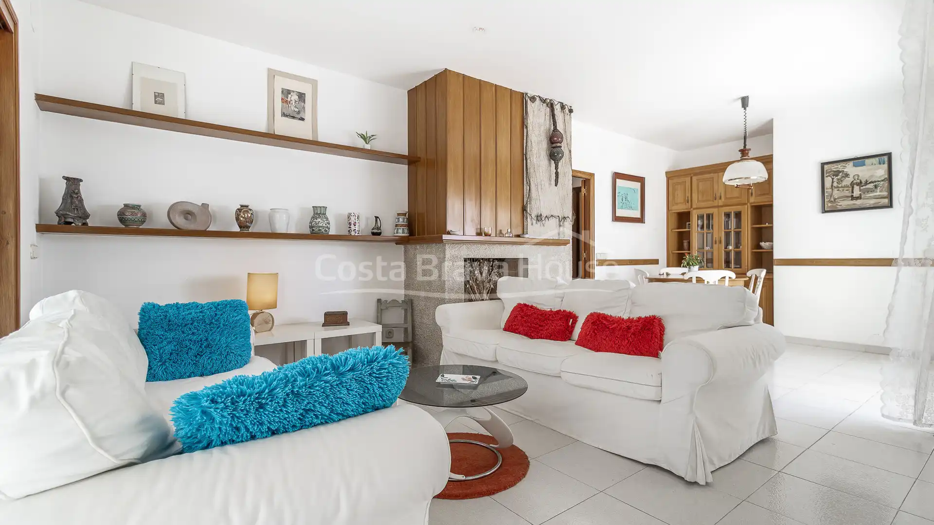 Sala d'estar de Casa o xalet en venda en Palafrugell amb Terrassa, Traster i Forn