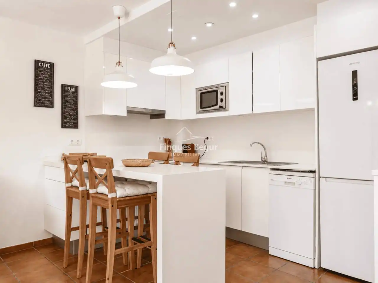 Cocina de Apartamento en venta en Begur con Terraza, Amueblado y Balcón
