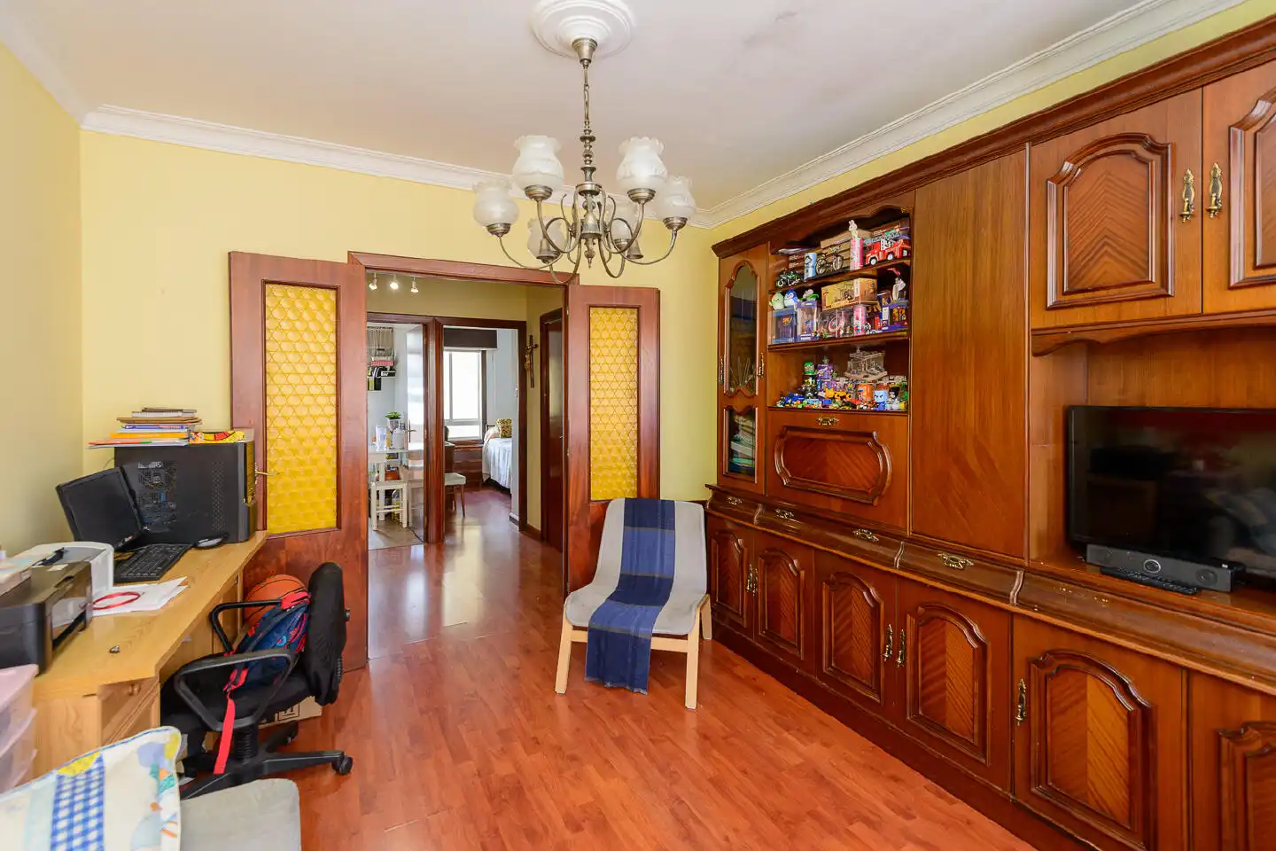 Sala d'estar de Pis en venda en Ferrol