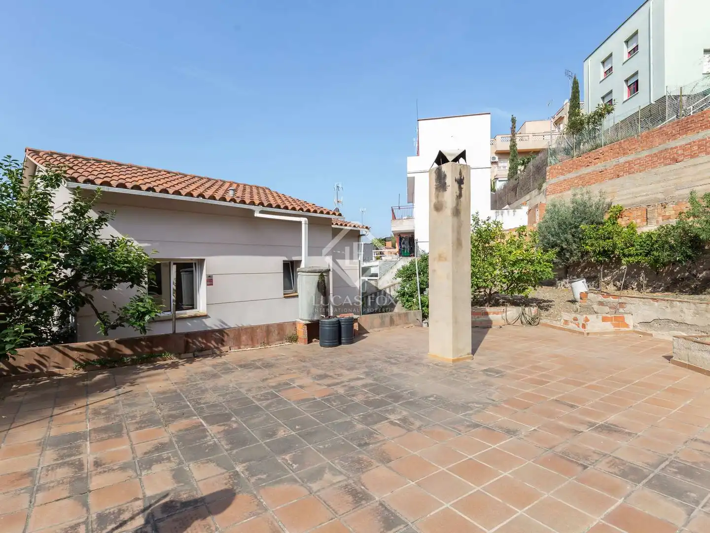 Jardí de Casa o xalet en venda en Esplugues de Llobregat amb Calefacció, Jardí privat i Terrassa