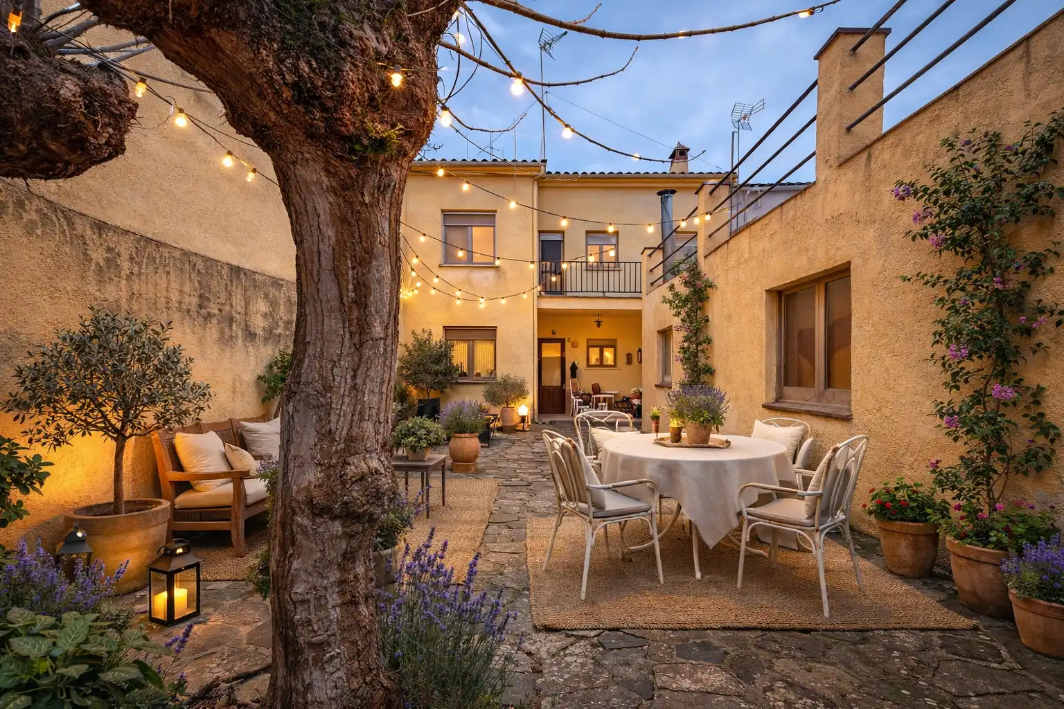 Terrassa de Casa o xalet en venda en Riudarenes amb Calefacció, Jardí privat i Balcó