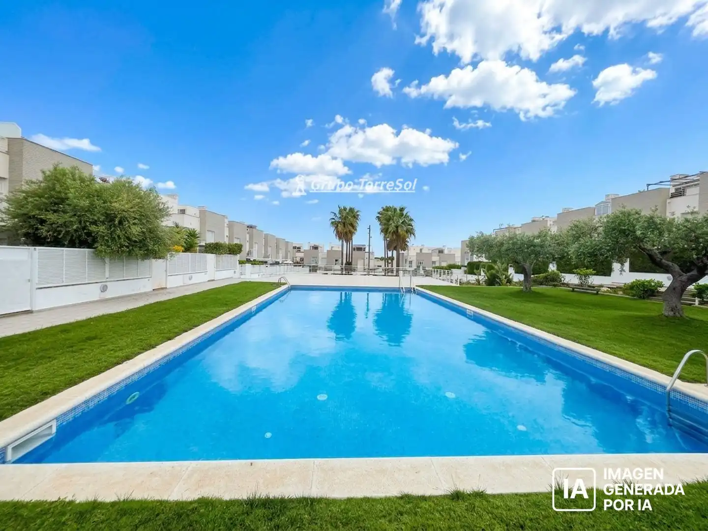 Piscina de Casa adosada en venda en Creixell amb Calefacció, Jardí privat i Terrassa