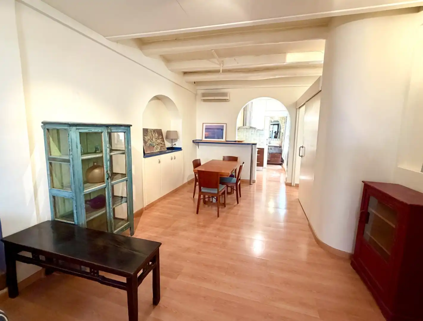 Dining room of Flat for sale in Sitges  with Air Conditioner, Heating and Terrace