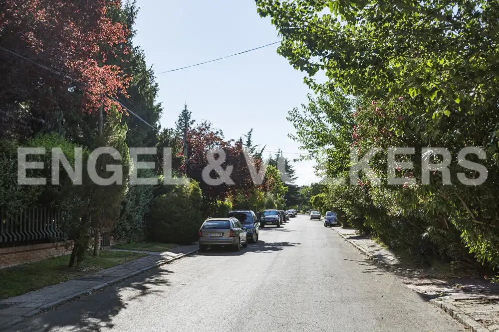 Exterior view of Houses for rent in Madrid  with Air Conditioner, Heating and Private garden