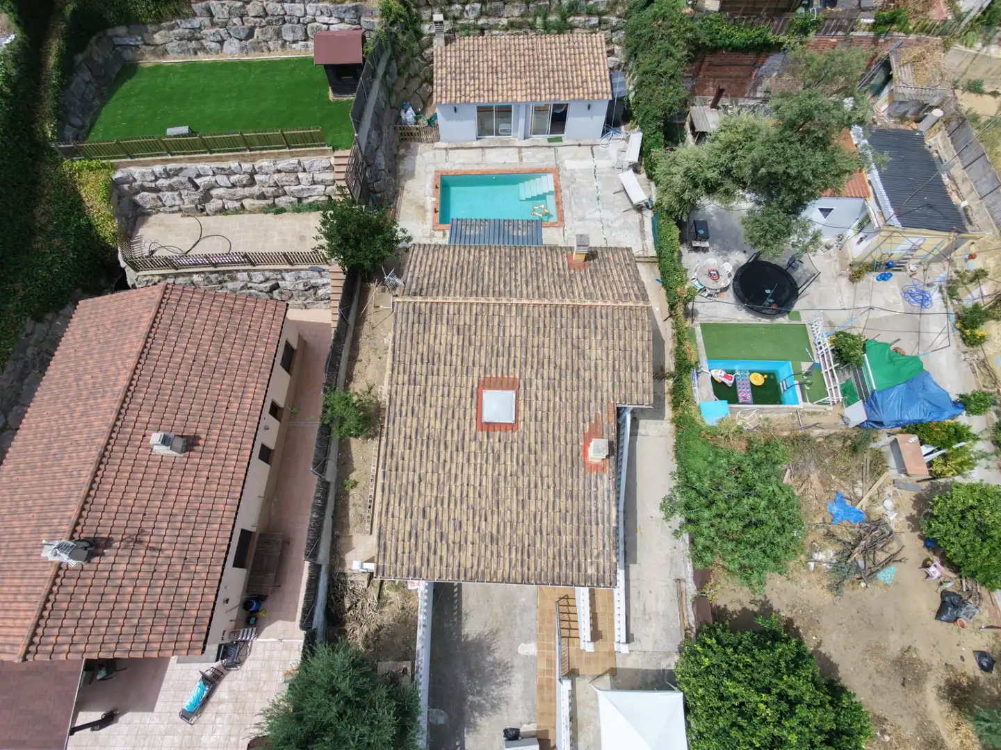 Piscina de Casa o xalet en venda en Bigues i Riells del Fai amb Aire condicionat, Calefacció i Jardí privat