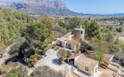 Vista exterior de Casa o xalet en venda en Gata de Gorgos amb Terrassa