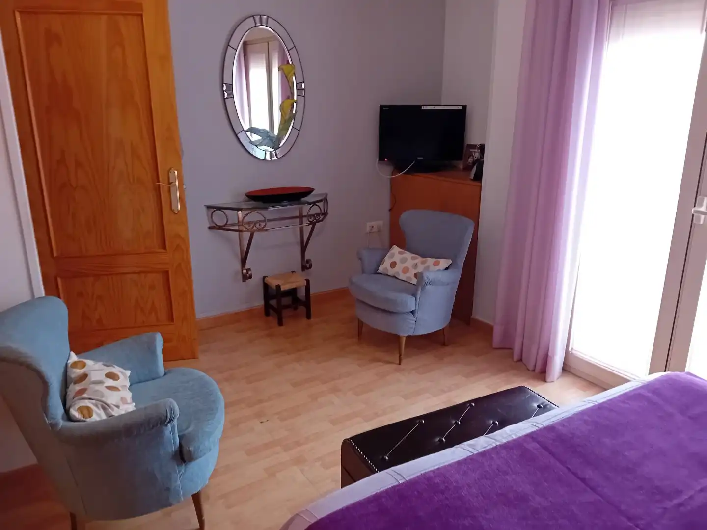 Schlafzimmer von Country house zum Verkauf in Viso del Marqués mit Heizung, Terrasse und Abstellraum