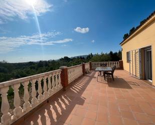 Terrassa de Casa o xalet en venda en Sant Llorenç d'Hortons amb Calefacció i Terrassa