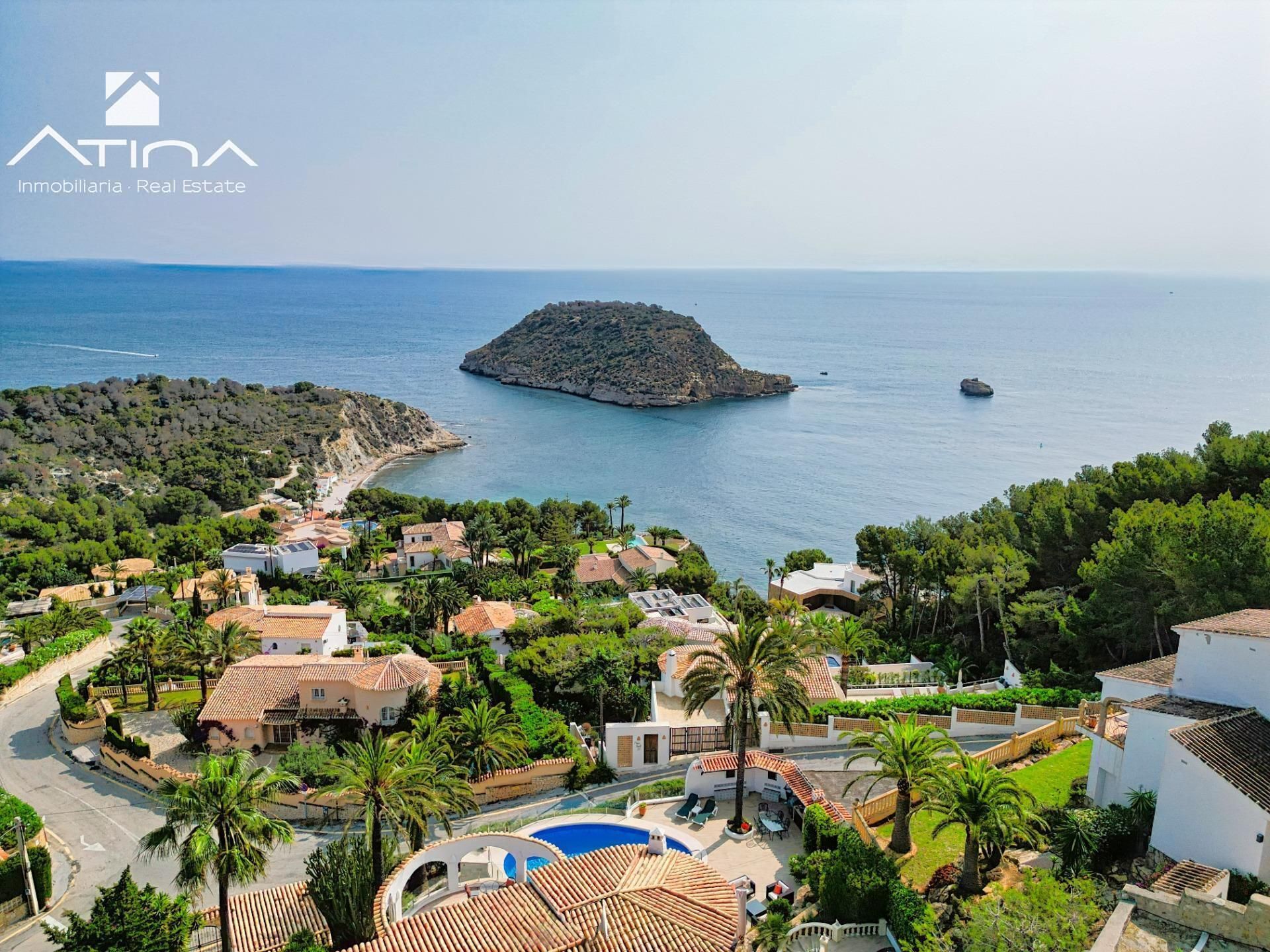 Exterior view of House or chalet for sale in Jávea / Xàbia  with Air Conditioner, Heating and Private garden