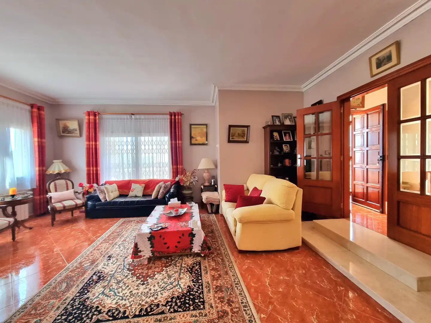 Sala d'estar de Casa o xalet en venda en Lloret de Mar amb Calefacció, Jardí privat i Terrassa