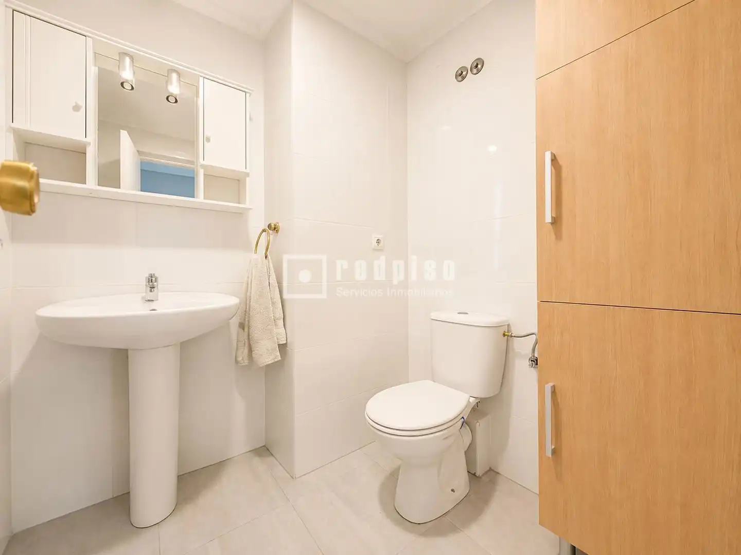 Baño de Piso de alquiler en Murcia con Calefacción, Jardín privado y Terraza