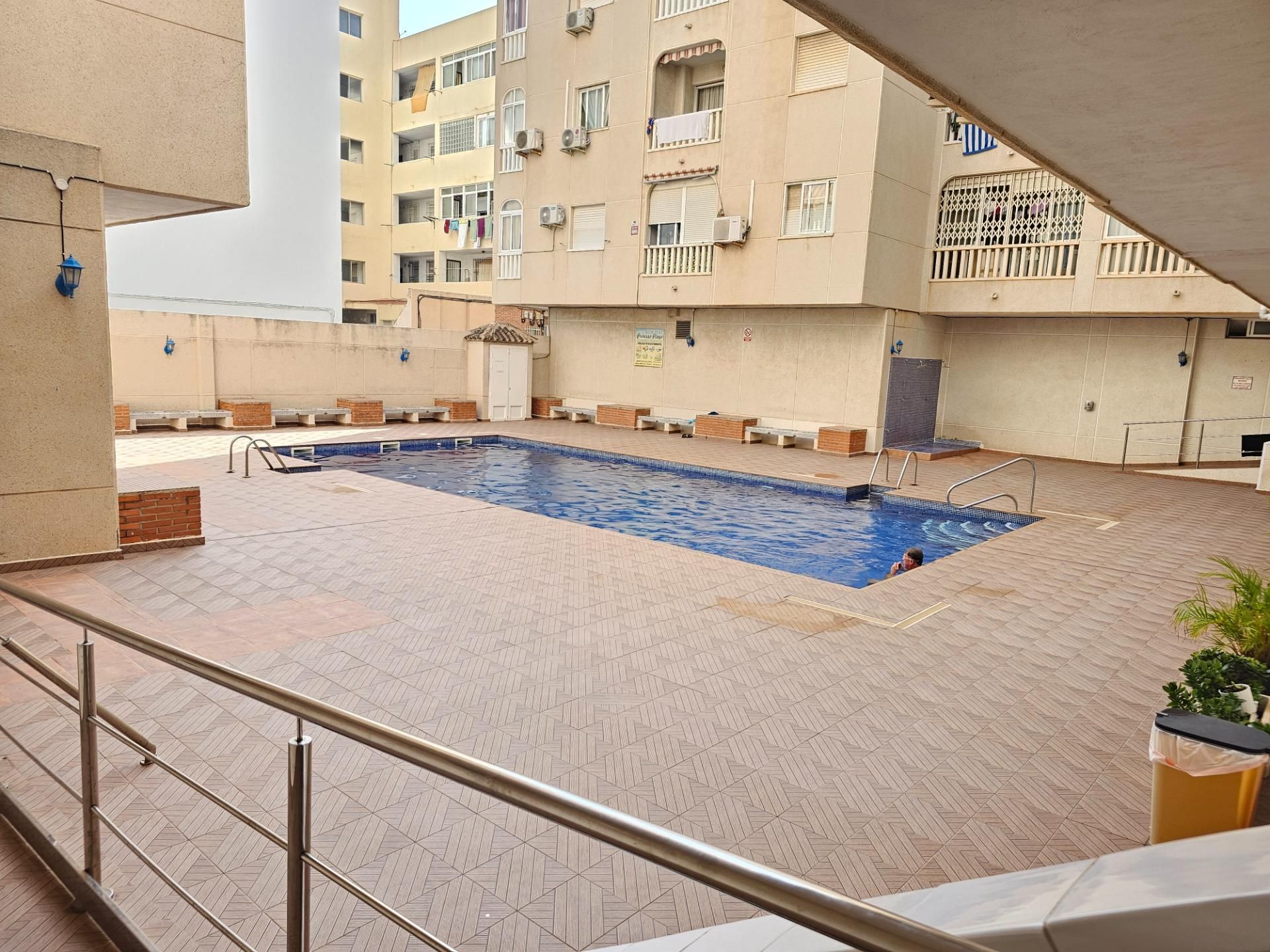Swimming pool of Apartment for sale in Torrevieja  with Terrace, Alarm and Community pool