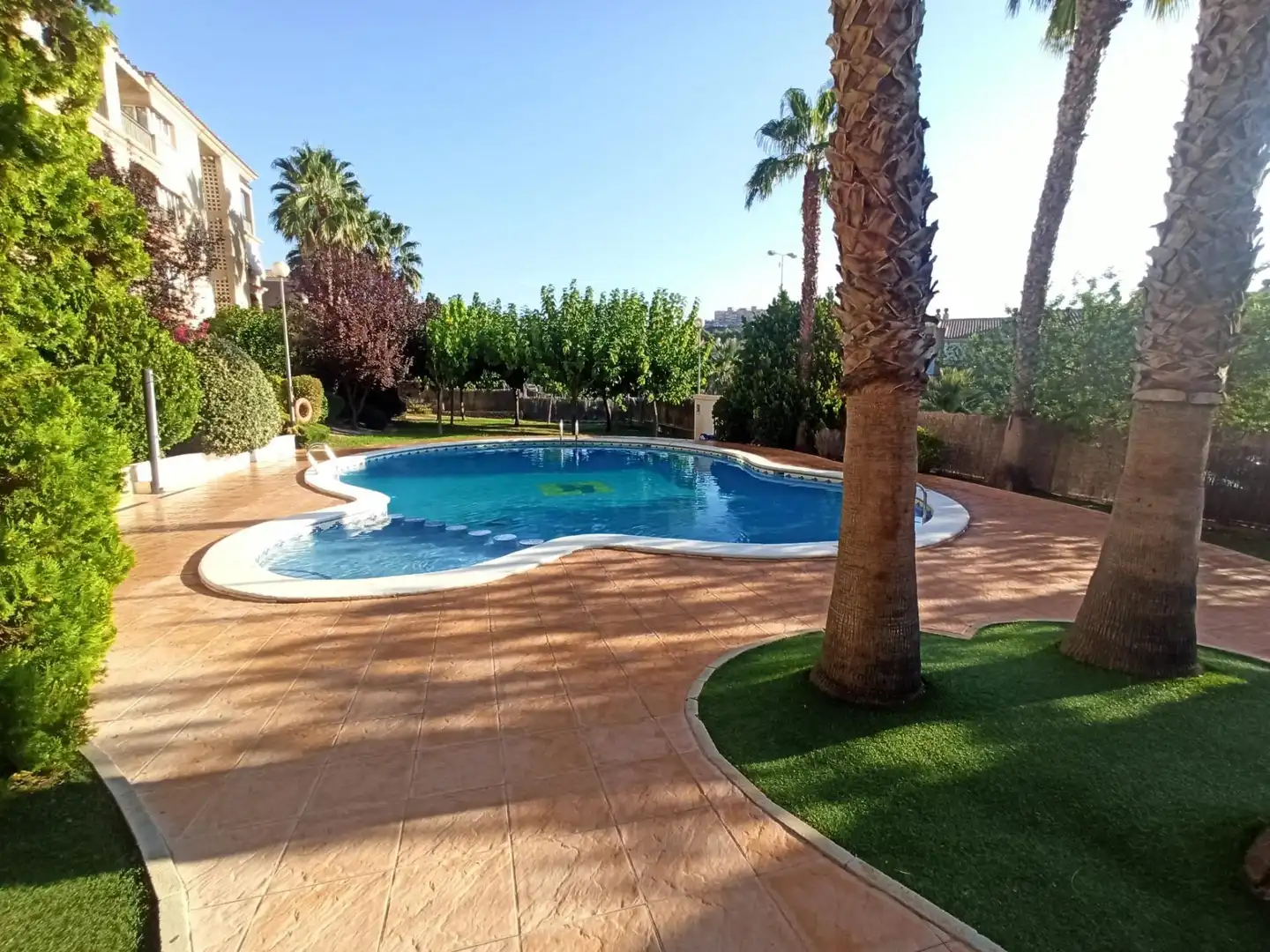 Swimming pool of Flat for rent in Molina de Segura  with Air Conditioner, Private garden and Terrace