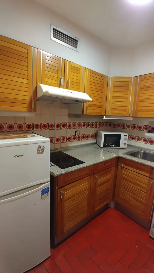 Cocina de Apartamento de alquiler en Madrid con Aire acondicionado, Calefacción y Terraza