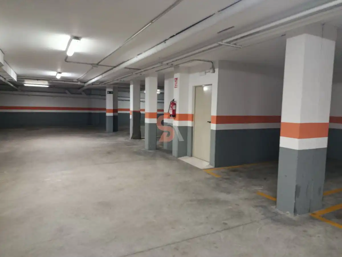Parking of Flat for rent in Valladolid  with Heating, Terrace and Storage room