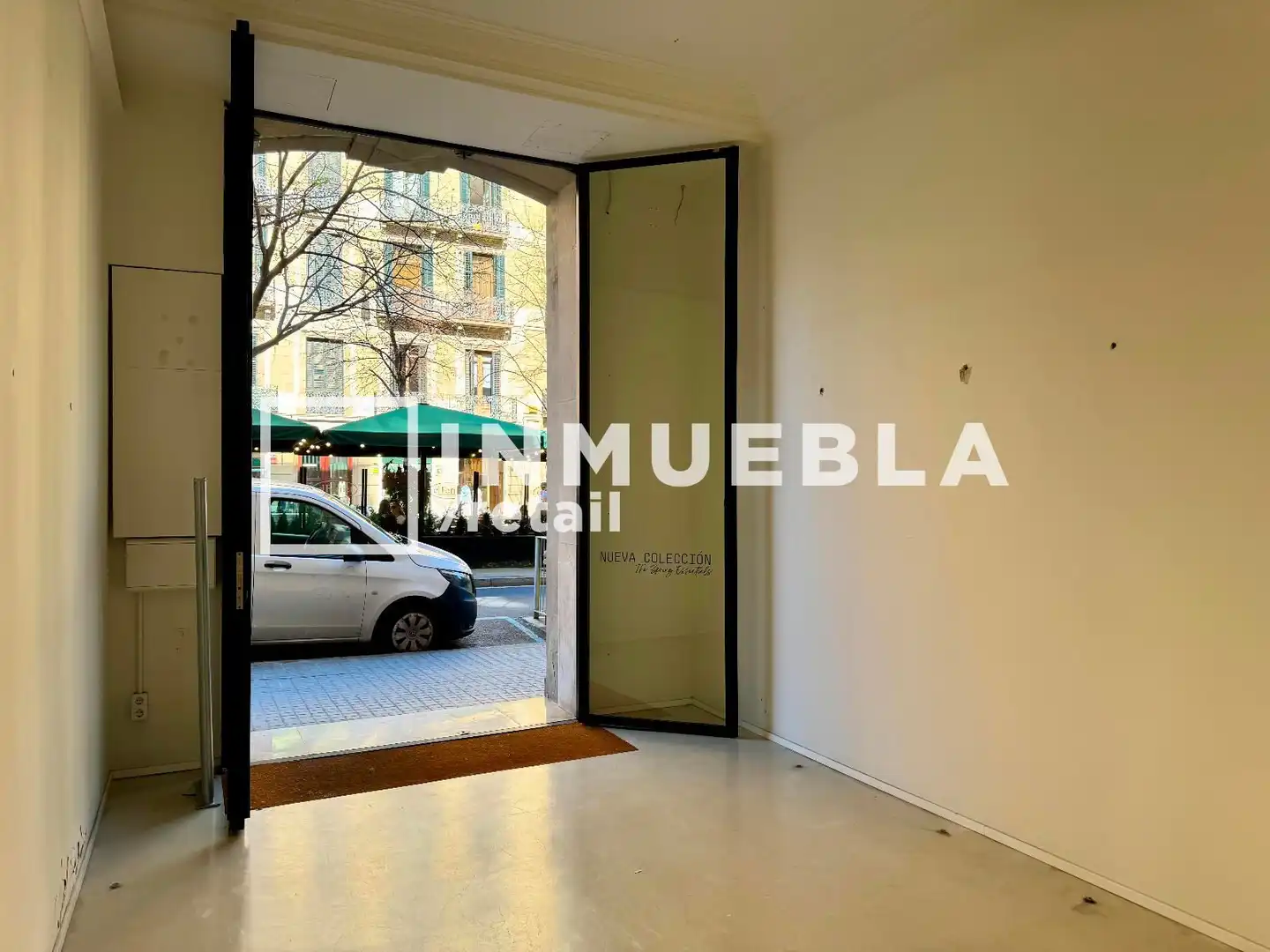Vista exterior de Local de alquiler en Barcelona