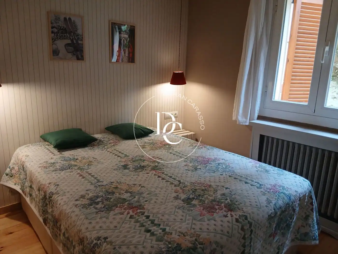 Schlafzimmer von Wohnung zum Verkauf in Alp mit Heizung, Privatgarten und Terrasse