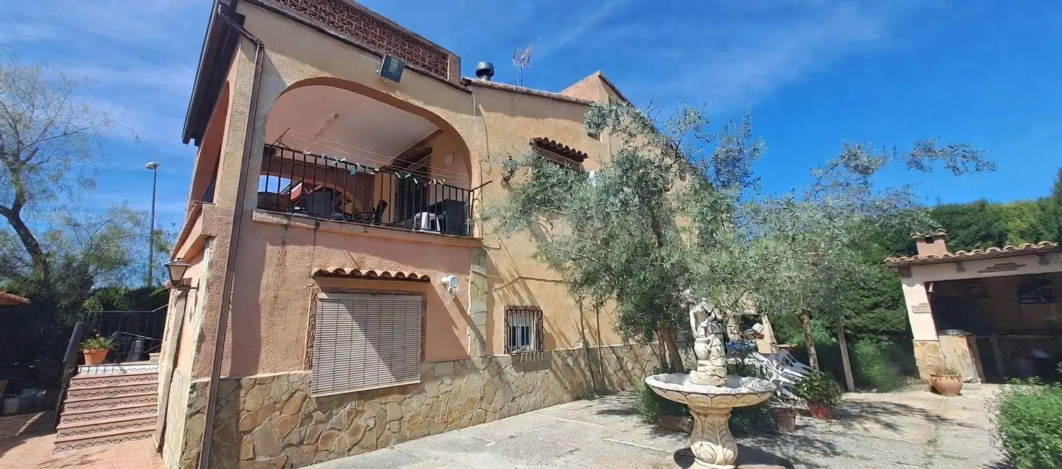 Vista exterior de Casa o chalet en venta en Barxeta con Aire acondicionado, Calefacción y Piscina