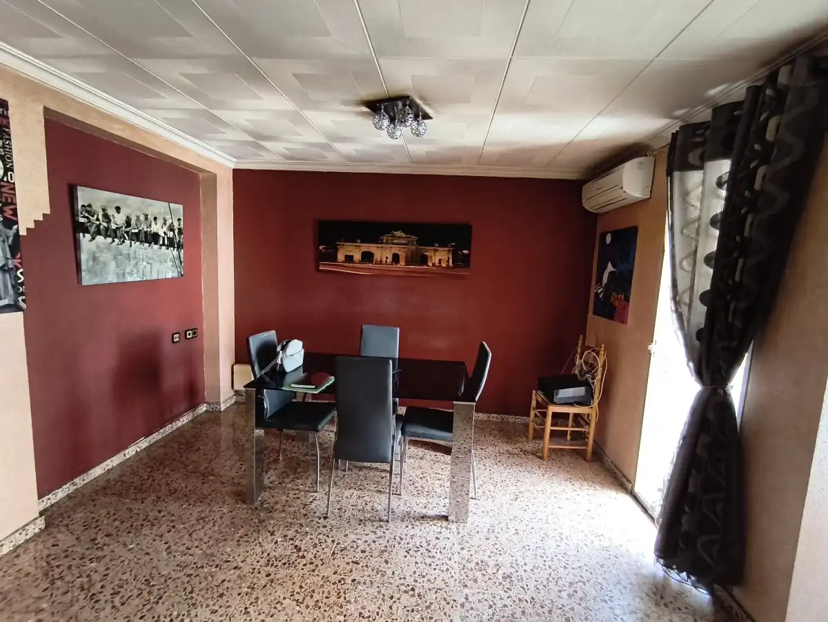 Menjador de Casa o xalet en venda en Sueca amb Moblat i Alarma