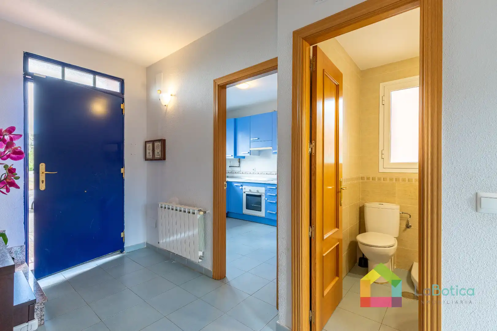Cocina de Casa adosada en venta en Burguillos de Toledo con Calefacción, Jardín privado y Terraza