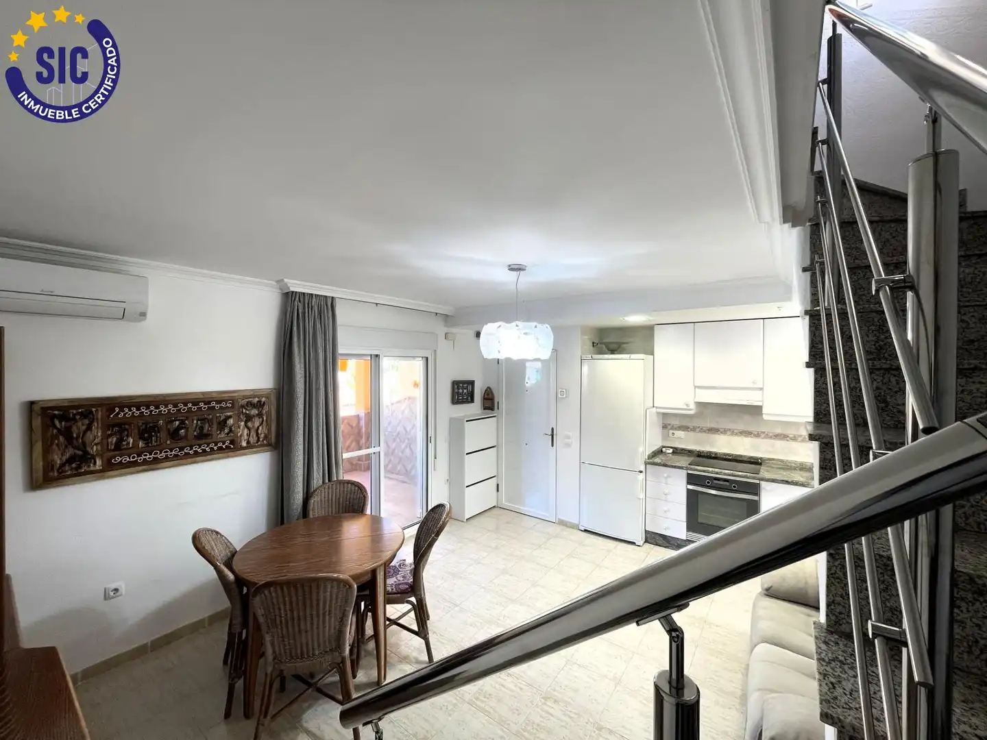 Cocina de Casa adosada en venta en Oropesa del Mar / Orpesa con Aire acondicionado, Calefacción y Terraza