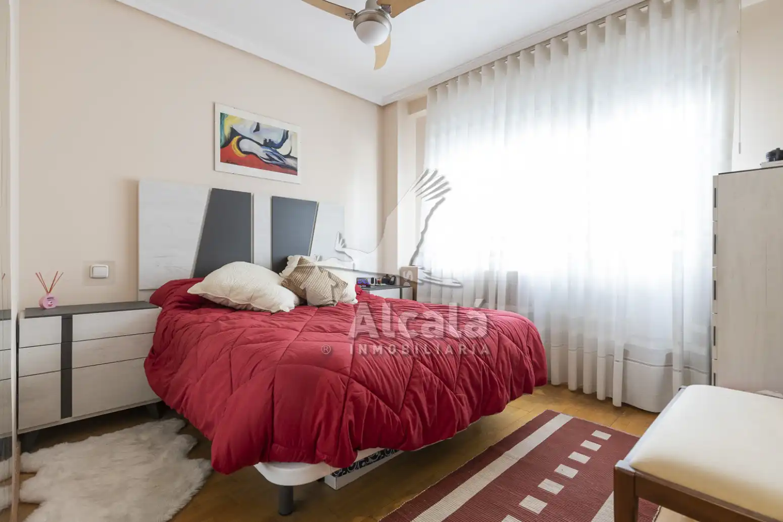 Bedroom of Flat for sale in Alcalá de Henares  with Air Conditioner, Heating and Private garden
