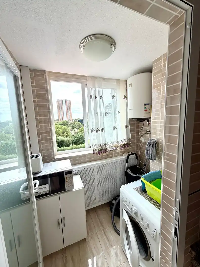 Terraza de Piso en venta en Benidorm con Aire acondicionado y Piscina comunitaria