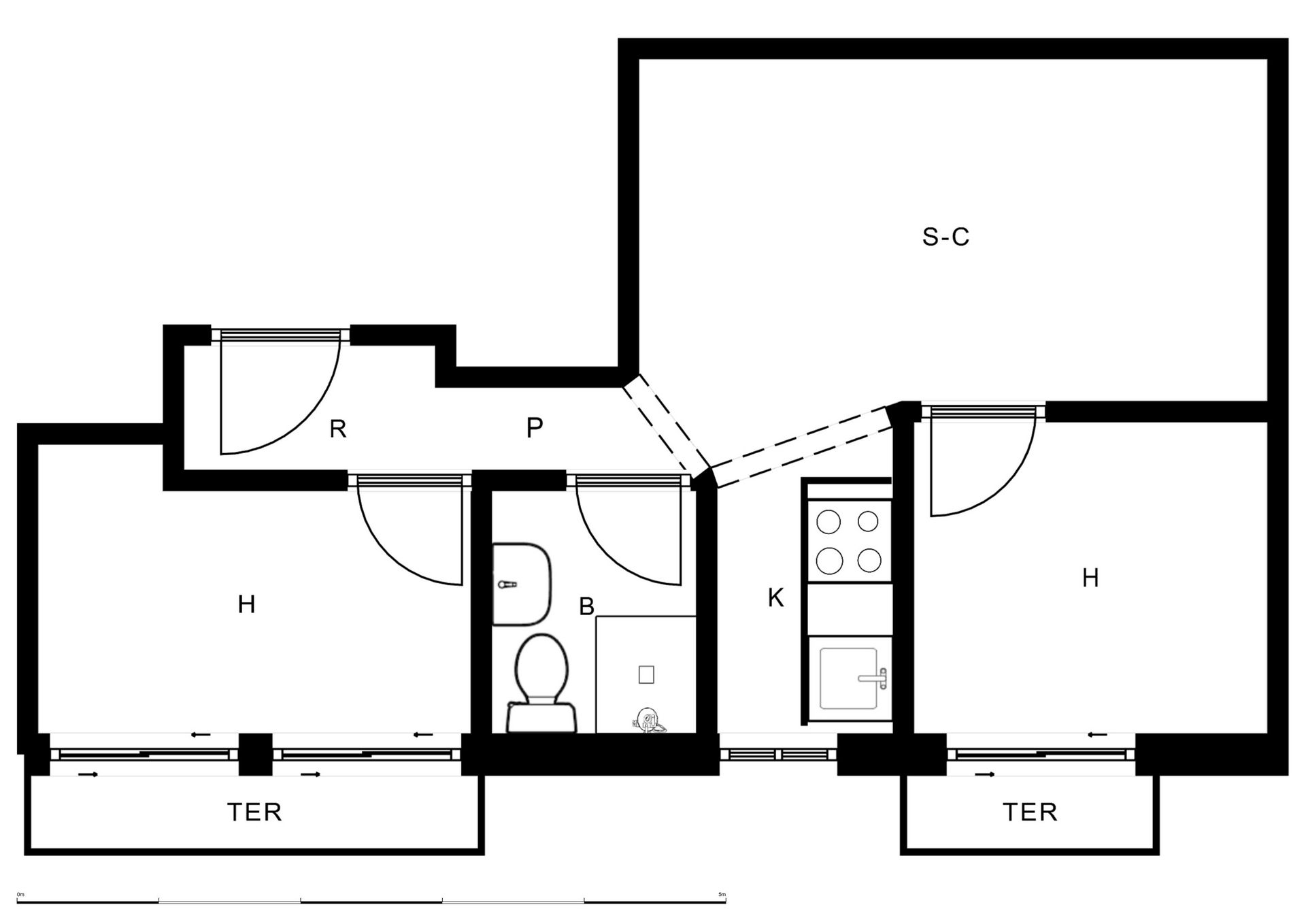 Flat to rent in San Diego